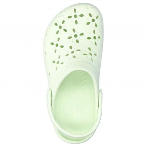 Crocs Schuhe Classic Floral Cut Out Clog 210927 