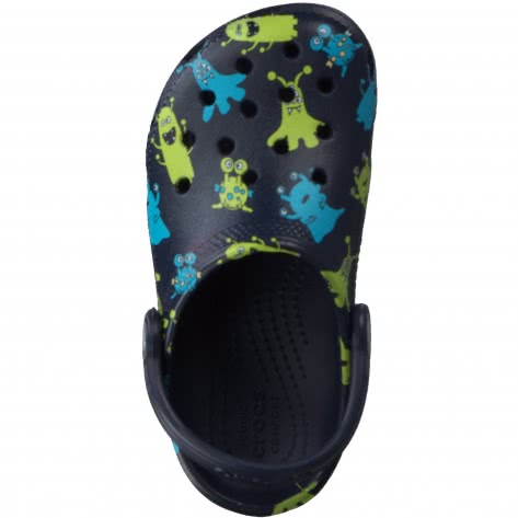 Crocs Kinder Schuhe Classic Monster Print Clog 206833 