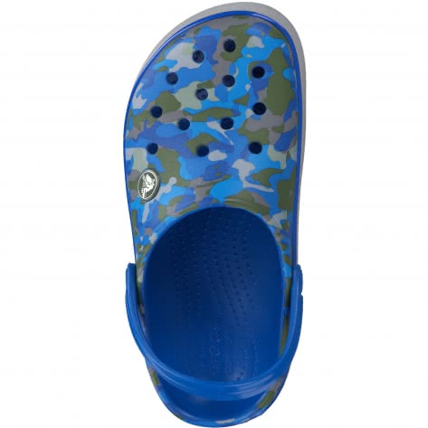 Crocs Kinder Sandale Crocband Camo Reflect Band Clog 205818-4JL 22-23 Bright Cobalt | 22-23