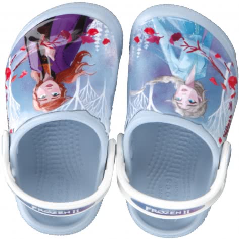 Crocs Mädchen Schuhe Fun Lab Disney Frozen 2 Clog 206165-4JQ 19-20 Mineral Blue | 19-20