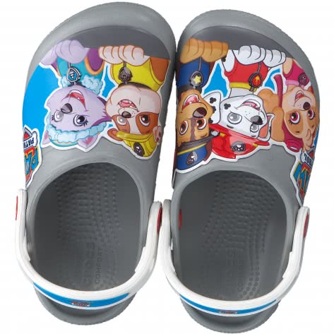 Crocs Kinder Schuhe Fun Lab Paw Patrol Band Clogs 206276-007 19-20 Light Grey | 19-20