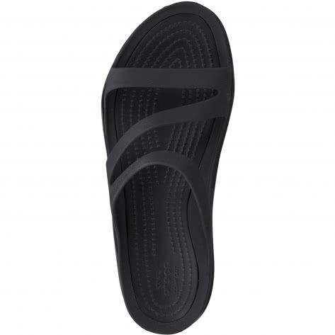 Crocs Damen Sandale Swiftwater Sandal 203998-060 37-38 Black/Black | 37-38