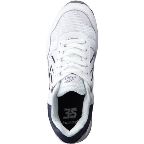 Hummel Unisex Sneaker 3-S Sport 206875-9109 42 White/Blue | 42