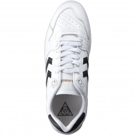 Hummel Unisex Sneaker HB Team Leather 207773-9101 42 White/Navy | 42