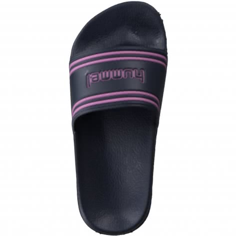 Hummel Kinder Badeschlappen Pool Slide Jr. 204050-1009 26 Black Iris | 26