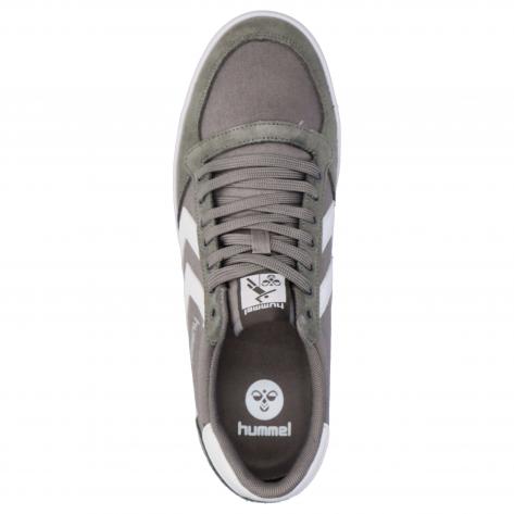 Hummel Sneaker Slimmer Stadil Low 063512-2651 48 Felsgrau-Weiss KH | 48