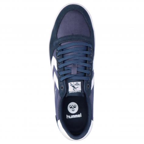 Hummel Sneaker Slimmer Stadil Low 063512-7647 47 Uniformblau-Weiss KH | 47