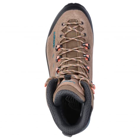 Lowa Damen Wanderschuhe RANDIR GTX MID Ws 221775-9574 39 1/2 Stein/Petrol | 39 1/2