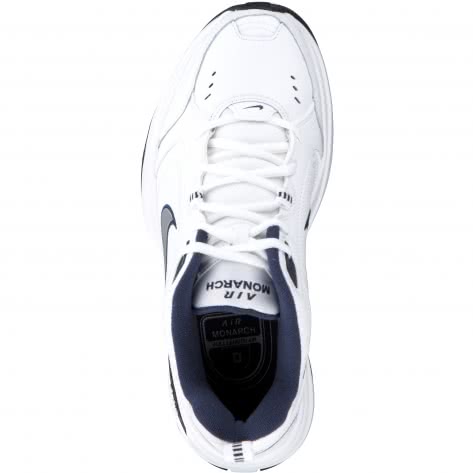 Nike Herren Trainingsschuhe Air Monarch IV 415445-102 44 White/Metallic Silver | 44