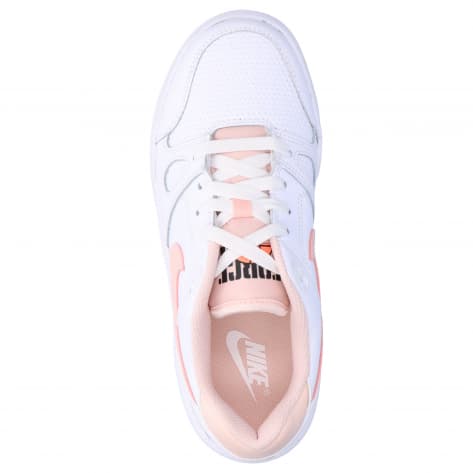 Nike Kinder Sneaker Full Force Low FV5929-107 36 White/Echo Pink-Bright Mango-B | 36