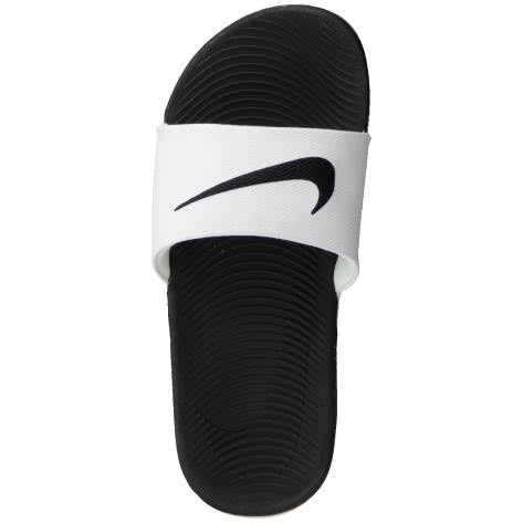 Nike Kinder Badeschlappen Kawa Slide (GS/PS) 819352-100 28 White/Black | 28