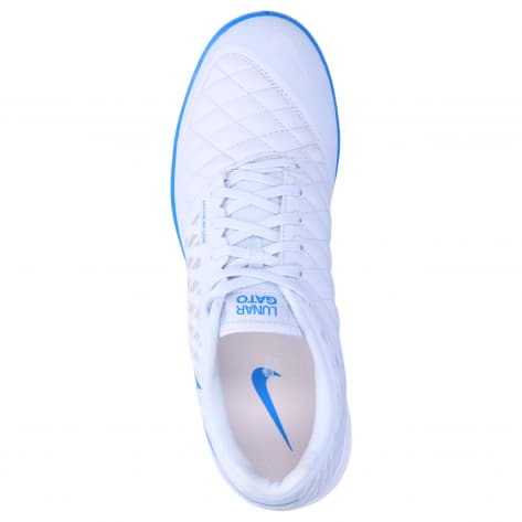 Nike Herren Fussballschuhe Lunar Gato II IC 580456-013 44.5 Football Grey/Lt Photo Blue | 44.5