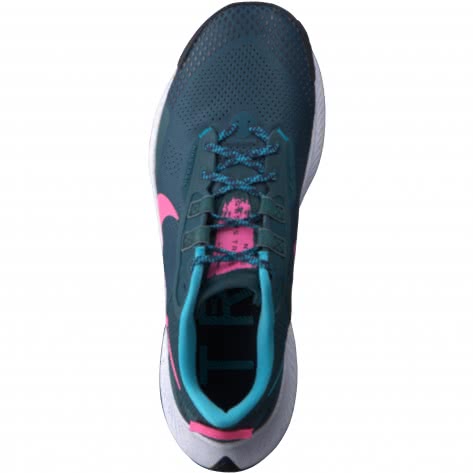 Nike Damen Trail Running Schuhe Pegasus Trail 3 DA8698-300 44.5 Dark Teal Green/Pink Glow | 44.5
