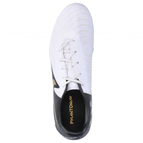 Nike Herren Fussballschuhe PHANTOM GX II ACADEMY FG/MG FD6723-100 43 White/Blck-Mtlc Gold Coin | 43