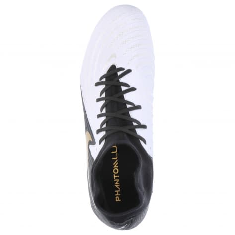 Nike Herren Fussballschuhe PHANTOM LUNA II ACADEMY FG/MG FD6725-100 44 White/Blck-Mtlc Gold Coin | 44