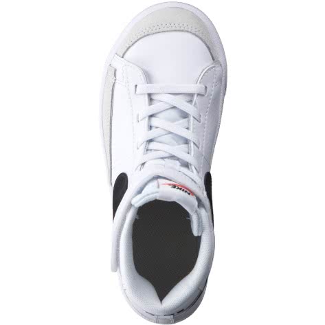 Nike Kinder Sneaker Blazer Mid '77 DA4087-100 27.5 White/Black-Team Orange | 27.5