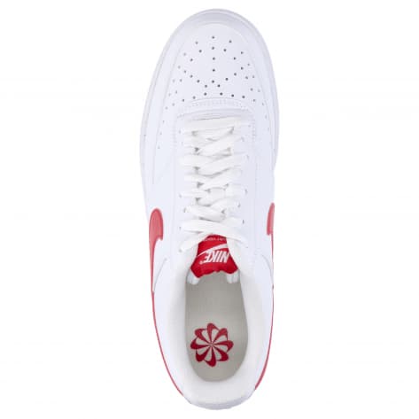 Nike Herren Sneaker Court Vision Low Next Nature HF1744-101 44.5 White/University Red | 44.5