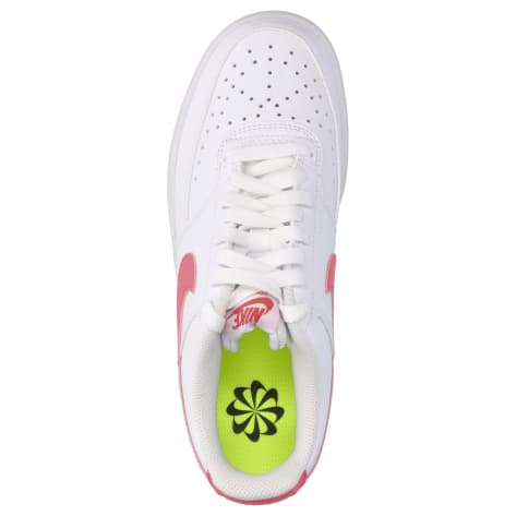 Nike Damen Sneaker Court Vision Low NN DR9885-101 44.5 White/Sea Coral-Volt-Blck | 44.5