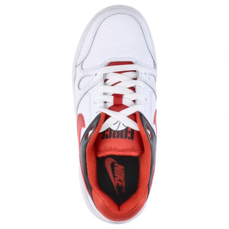 Nike Kinder Sneaker Full Force Low FV5929-100 36 White/Mystic Red-Black | 36
