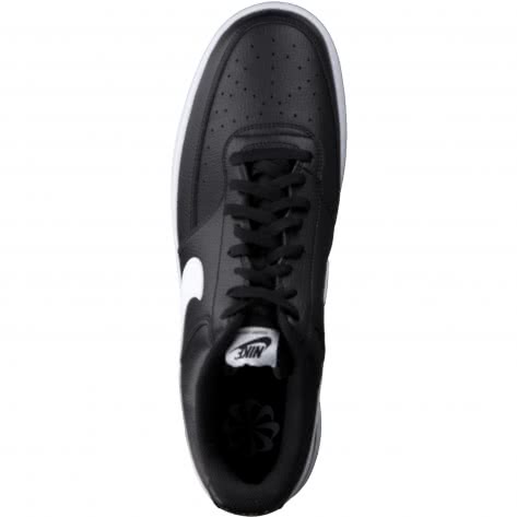 Nike Herren Sneaker Court Vision Low Next Nature DH2987-001 44.5 Black/White-Black | 44.5