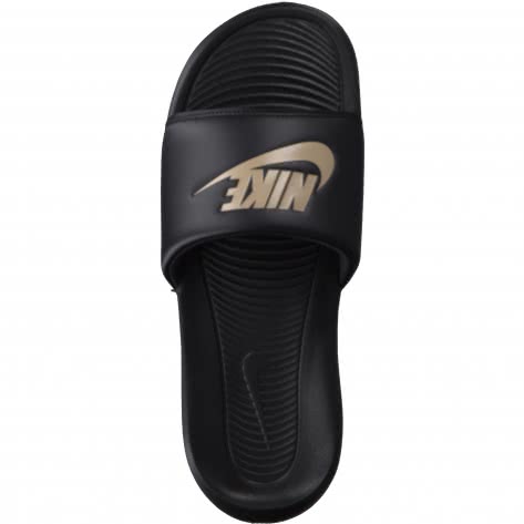 Nike Herren Badeschlappen Victori One CN9675-006 44 Black/Metallic Gold-Black | 44
