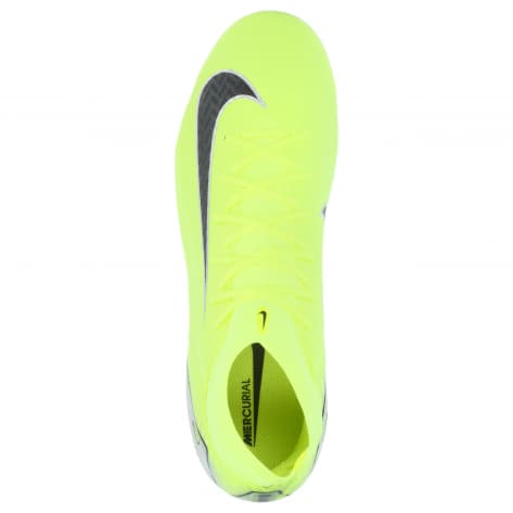 Nike Herren Fussballschuhe ZM SUPERFLY 10 ACADEMY AG FQ8329-700 45.5 Volt/Black | 45.5