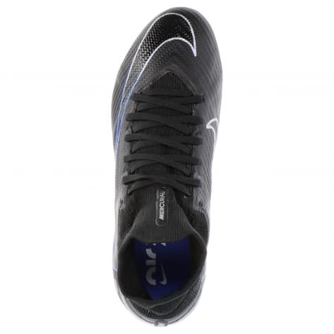 Nike Herren Fussballschuhe Zoom Mercurial Superfly IX Pro AG-Pro DJ5596-040 36 Black/Chrome-Hyper Royal | 36