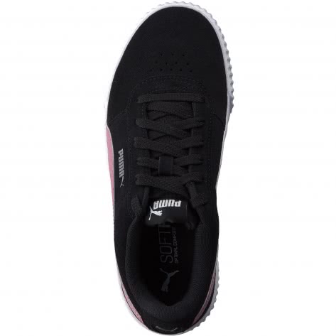 Puma Kinder Sneaker Carina Jr 370532-05 37.5 Puma Black-Foxglove | 37.5