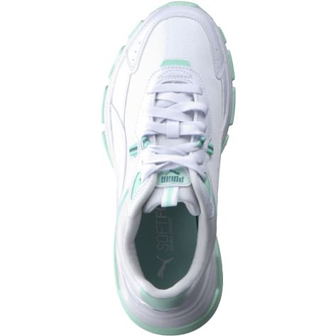 Puma Damen Sneaker Cassia Via 389223-07 38.5 Puma White-Minty Burst-Adriatic | 38.5