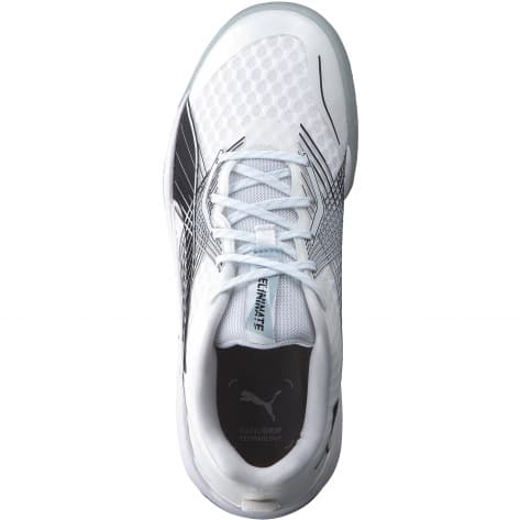 Puma Herren Handballschuhe Eliminate Power Nitro II 106879-02 42 Puma White-Puma Black-Nitro Blue | 42