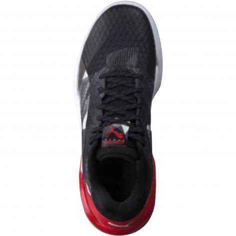 Puma Unisex Handballschuhe Eliminate Power Nitro 106460-01 42 PUMA Black-White-Red | 42