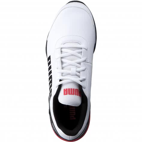 Puma Herren Trainingsschuhe Equate SL 377158-01 44.5 Puma White-Puma Black-High Risk Red | 44.5