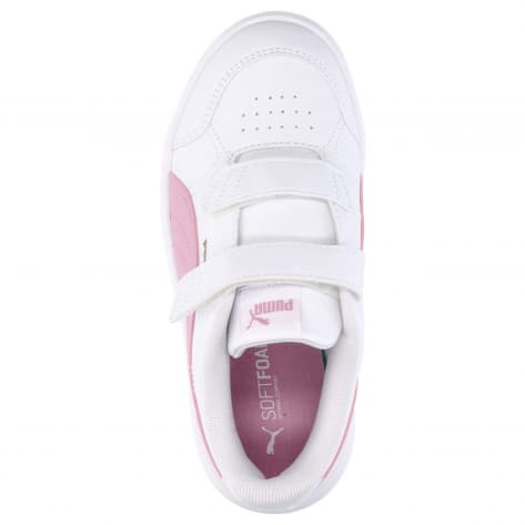 Puma Kinder Sneaker Evolve Court V PS 389145-05 35 Puma White-Lilac Chiffon-Gold | 35