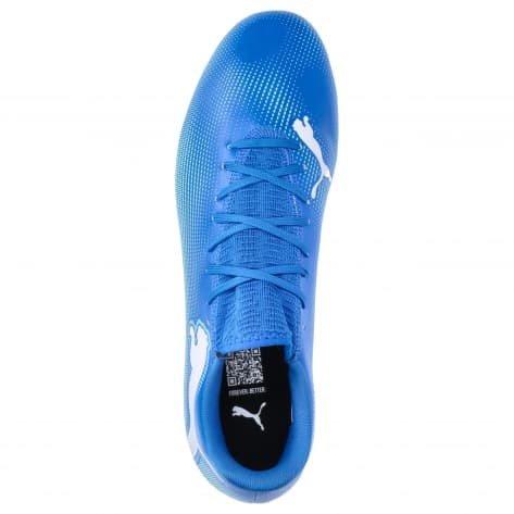 Puma Herren Fussballschuhe FUTURE 7 PLAY MG 107941-01 44 Hyperlink Blue-Mint-PUMA White | 44