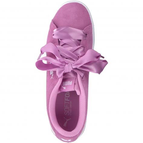 Puma Mädchen Sneaker Vikky Ribbon Jr 367639-02 37.5 Orchid-Puma White | 37.5