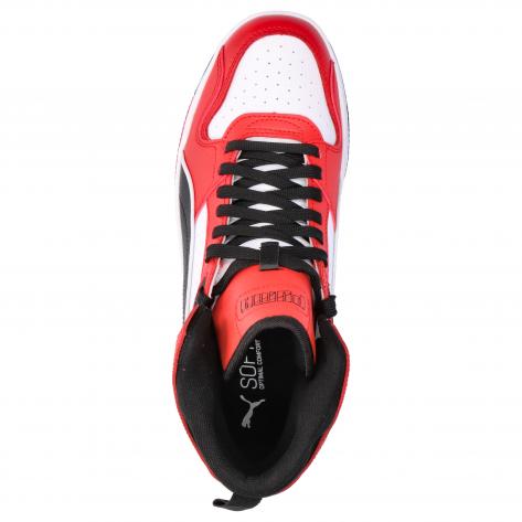 Puma Unisex Sneaker RBD Break Mid 402413-07 44.5 Puma White-Puma Black-For All Time Red | 44.5