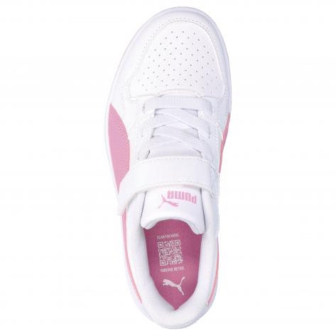 Puma Kinder Sneaker Rebound-L AC+ PS 398995-09 30 White-Mauved Magenta | 30