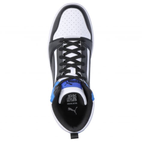 Puma Unisex Sneaker Rebound v6 392326-20 38.5 Black White Team Royal | 38.5
