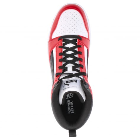 Puma Unisex Sneaker Rebound v6 392326-04 37 Puma White-Black-For All Time Red | 37