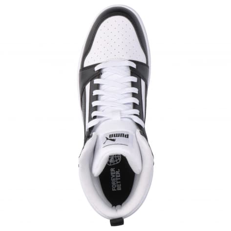 Puma Unisex Sneaker Rebound v6 392326-01 45 Puma White-Black-Shadow Gray-White | 45