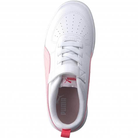 Puma Kinder Sneaker Rickie AC PS 385836-06 33 Lotus-Puma White-Paradise Pink | 33