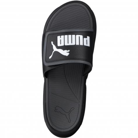 Puma Herren Badeschlappen Royalcat 372280-01 43 Puma Black-CASTLEROCK-Puma White | 43