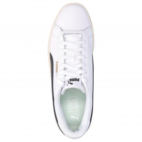 Puma Unisex Sneaker Smash 3.0 L 390987-03 48.5 PUMA White-PUMA Black-PUMA Gold-Frosted Ivory | 48.5