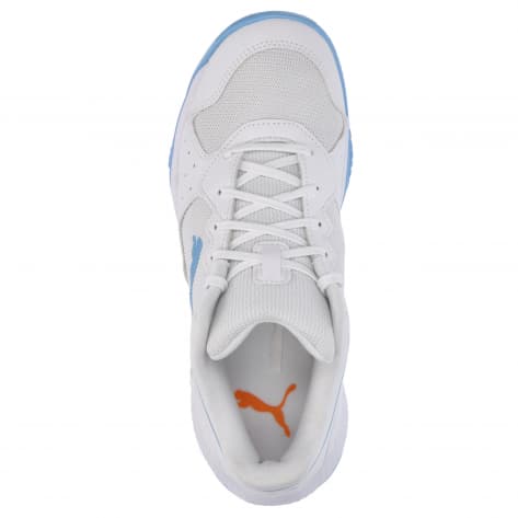 Puma Unisex Hallenschuhe Solarsmash RCT 107297-02 46.5 Puma White-Puma Black-Team Light Blue | 46.5