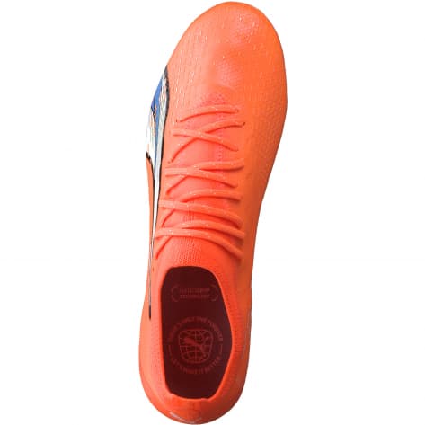 Puma Damen Fußballschuhe Ultra Ultimate FG/AG Wns 107215-01 43 Ultra Orange-Puma White-Blue Glimmer | 43