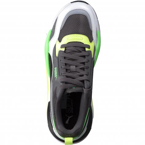 Puma Unisex Sneaker X-Ray 2 Square 373108-09 42.5 CASTLEROCK-Puma Black-Fizzy Yellow | 42.5