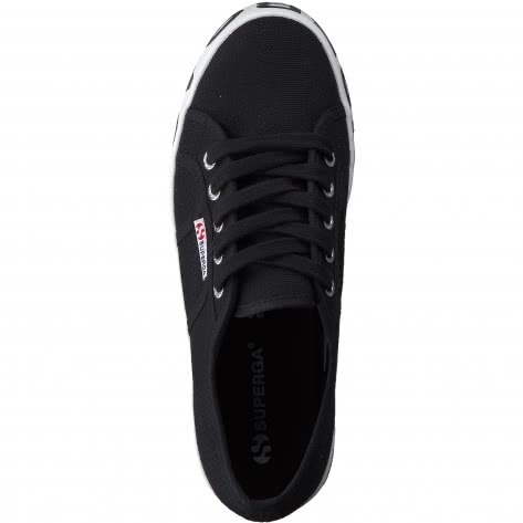 Superga Damen Sneaker 2790 Cotw Glitterlettering S111TRW-A02 41 Black-Black | 41