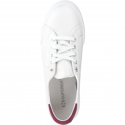 Superga Damen Sneaker 2790 NAPPASUEW S00GW90-U39 42 White-Red Cardinal | 42