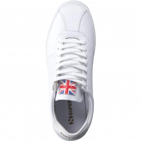 Superga Unisex Sneaker 2869 CLUB S COMFLEAU UK S111IIW-S901 36 White-Gold UK | 36