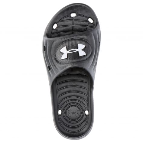 Under Armour Jungen Badeschlappen B Locker IV SL 3023787-001 37.5 Black | 37.5